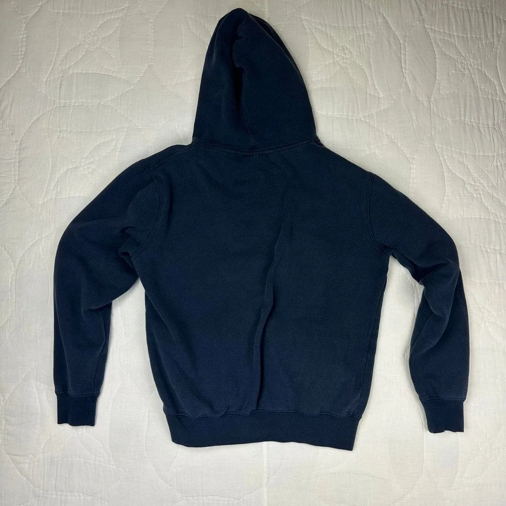 Stadium‎ Athletics Michigan Wolverines Navy Blue Yellow Hoodie Sweatshirt Size S